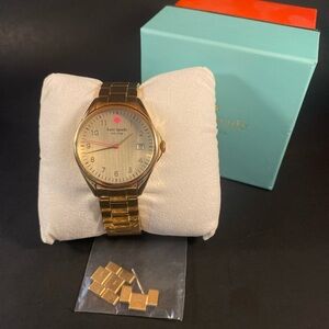 Kate Spade Gold Watch Luxurious Gold-Tone Design